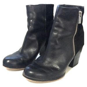 Michael Kors - Black Leather Booties